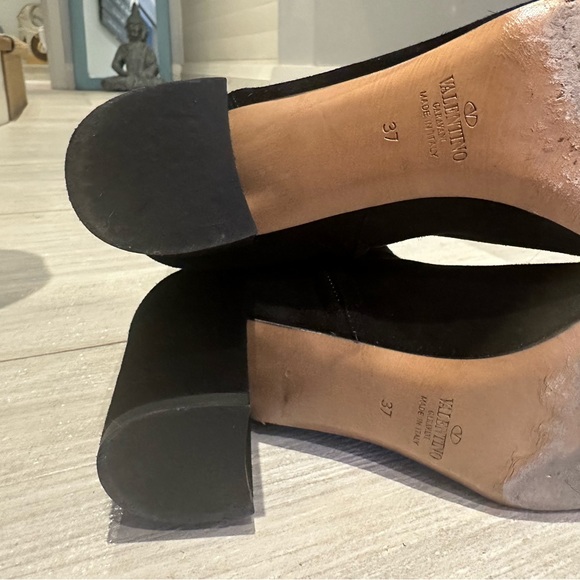 Valentino Over-The-Knee Rockstud Suede Boots sz 37 - Picture 8 of 8